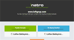 Desktop Screenshot of loftgrup.com