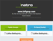 Tablet Screenshot of loftgrup.com